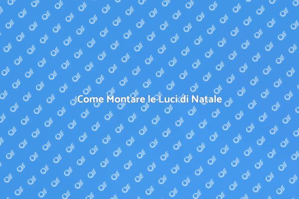 Illumina il Tuo Natale con Stile