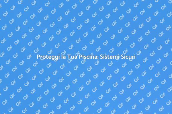 Installazione di Sicurezza per Piscine