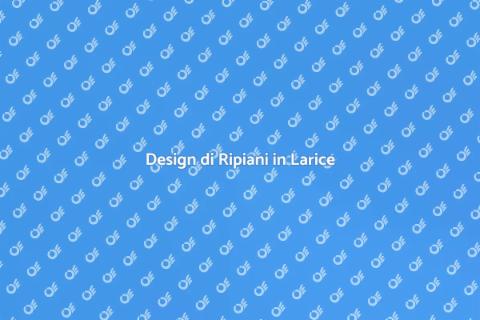 Ripiano Su Misura in Larice