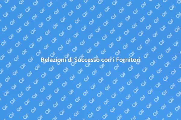 Ottimizza le Tue Relazioni con i Fornitori