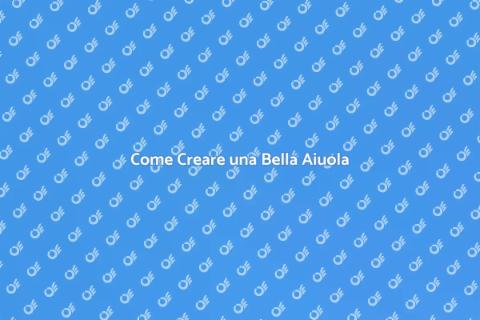 Installare un'Aiuola in Giardino