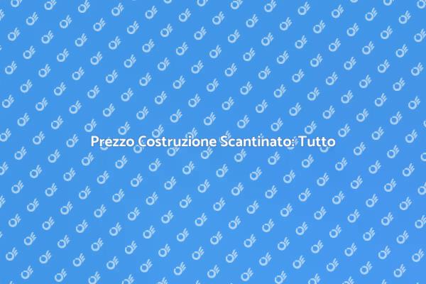Costruire uno Scantinato: Costi e Vantaggi