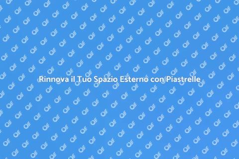 Posa Piastrelle per Pavimenti Esterni