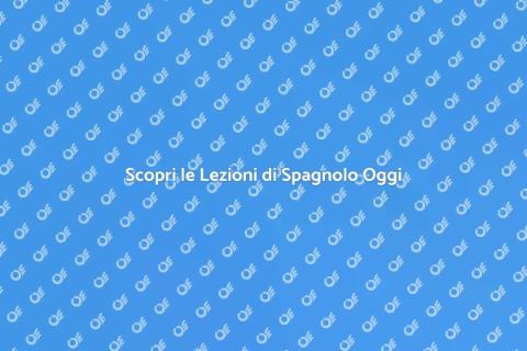 Impara lo Spagnolo con Lezioni Coinvolgenti