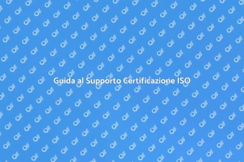 Supporto Certificazione ISO 9001