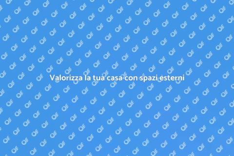 Progettazione spazi esterni casa