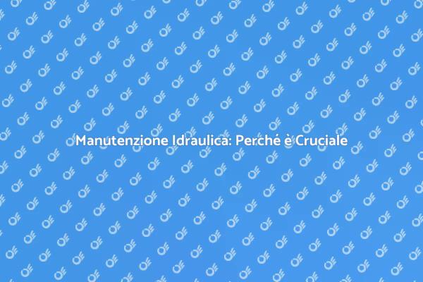 Manutenzione Idraulica: Proteggi la Tua Casa