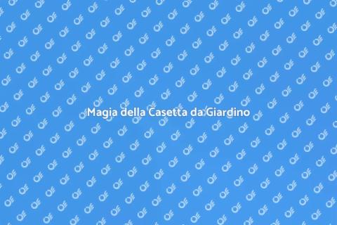Casetta in Legno per Giardino Isolata