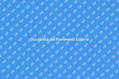 Pavimenti Esterni in Calcestruzzo