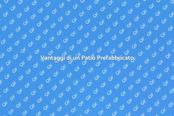 Come Installare un Patio Prefabbricato