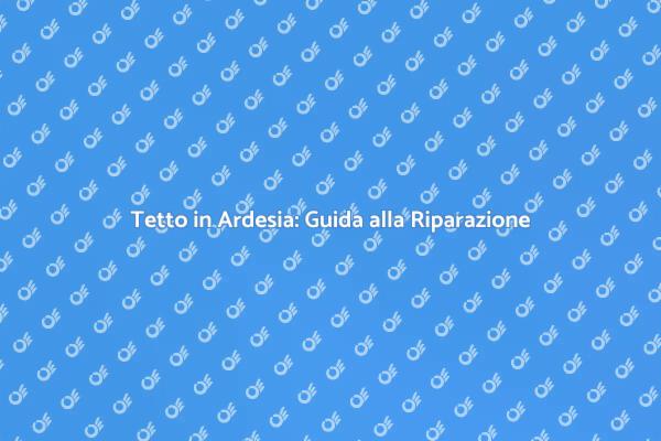 Riparazione Efficace del Tetto in Ardesia