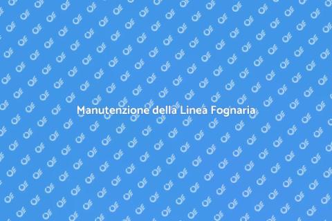 Riparazione della Linea Fognaria