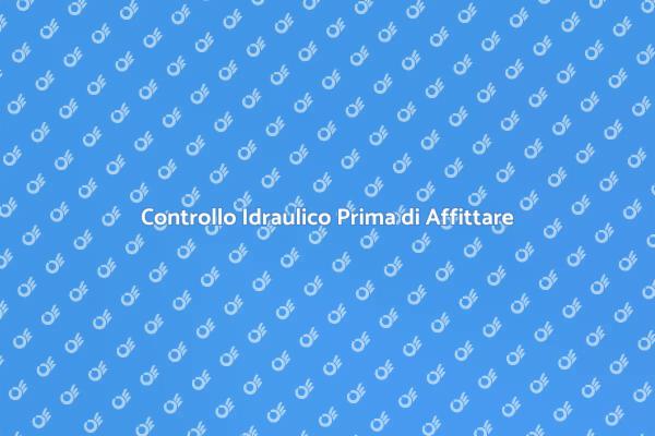 Perché Controllare il Sistema Idraulico