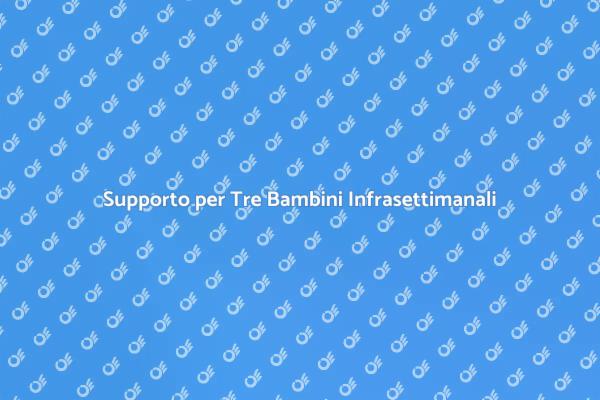 Assistenza Familiare per Tre Bambini