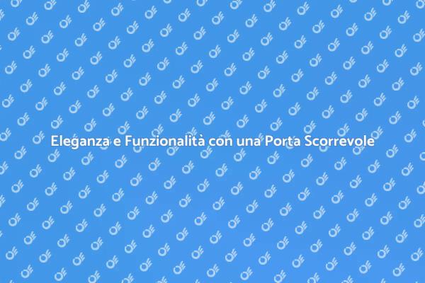 La Magia della Porta Scorrevole da Fienile
