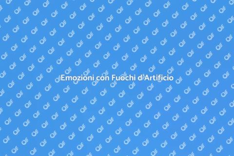 Spettacolo Pirotecnico per Eventi Unici