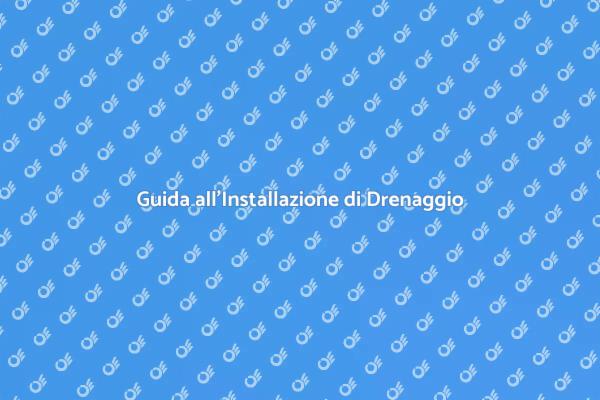 Proteggi la Tua Casa con un Drenaggio