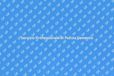 Pulizia a Secco per Pavimenti Cemento