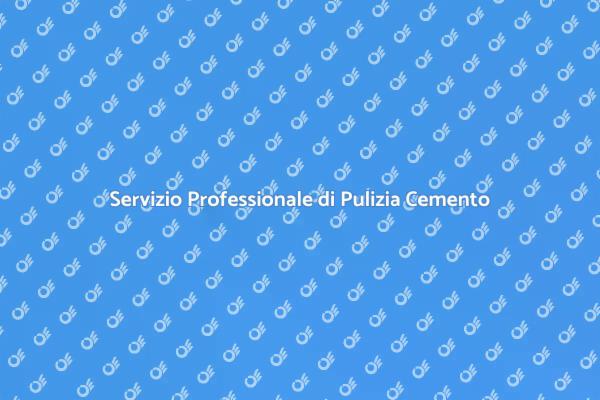 Pavimenti in Cemento: Pulizia Efficace