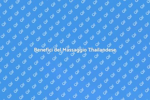 Massaggio Thailandese con Oli Essenziali