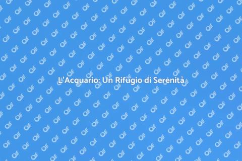 Acquario per la Calma Interiore