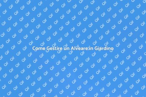 Rimuovere o Ricollocare un Alveare