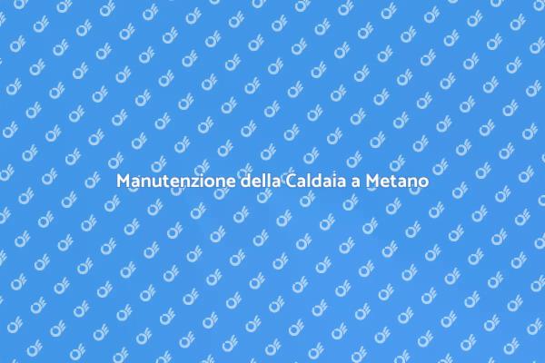 Caldaia a Metano: Riparazione Necessaria