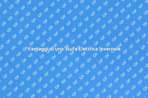 Stufa Elettrica: Calore per l'Inverno