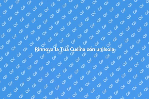 Progetta la Tua Cucina ad Isola