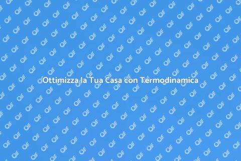 Pianificazione Termodinamica Innovativa