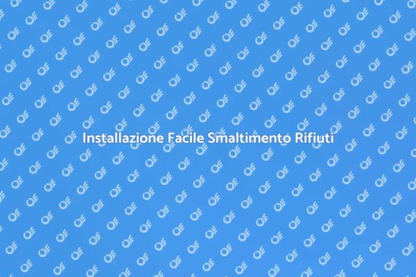 Come Installare uno Smaltimento Rifiuti