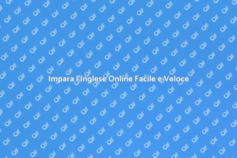 Corso di Inglese a Distanza Online