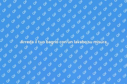 Mobile lavabo su misura per il tuo bagno