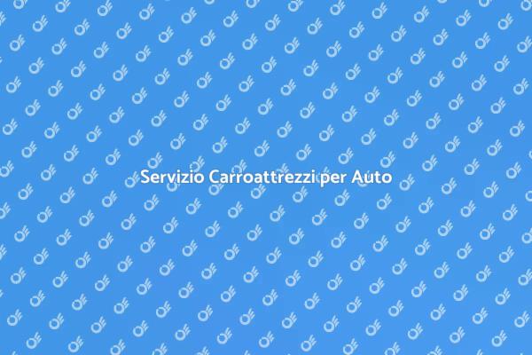 Carroattrezzi: Soluzione per Improvvisi