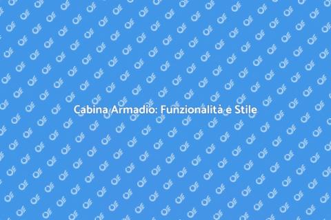 Realizzazione Cabina Armadio Funzionale