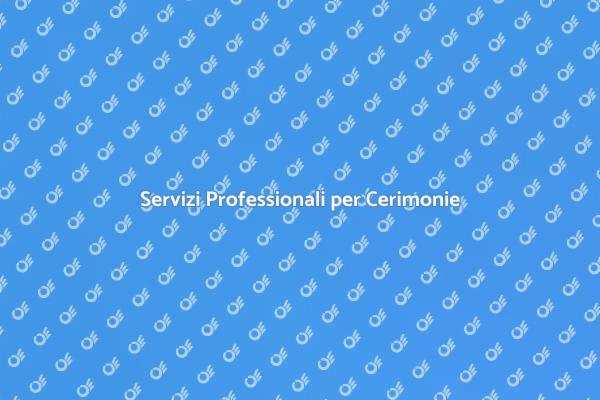 Pianificazione Cerimonie: Servizi Professionali