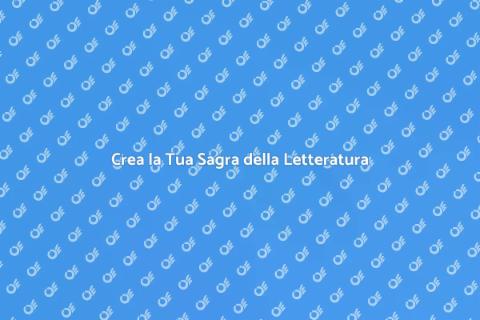 Sagra della Letteratura: Celebra i Libri