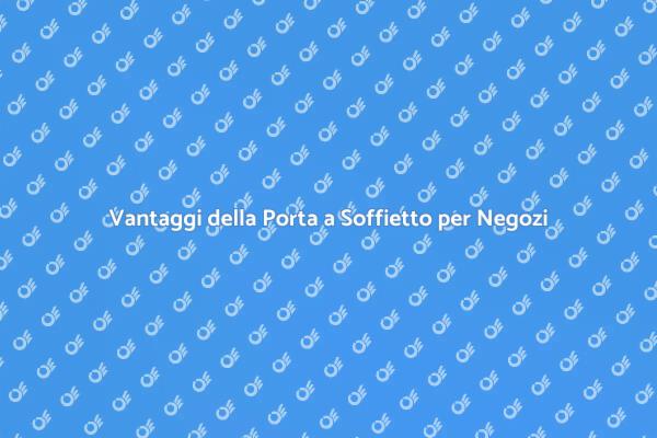 Ottimizza il Tuo Negozio con una Porta a Soffietto