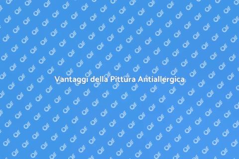 Pittura Interni Antiallergica: Salute