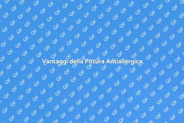 Pittura Antiallergica: Salute in Casa
