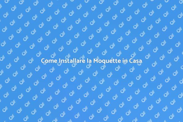 Trasforma i Tuoi Spazi con la Moquette