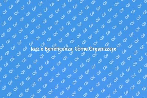 Esibizioni Jazz per Beneficenza