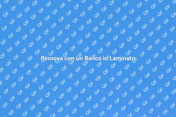 Come Installare un Banco in Laminato
