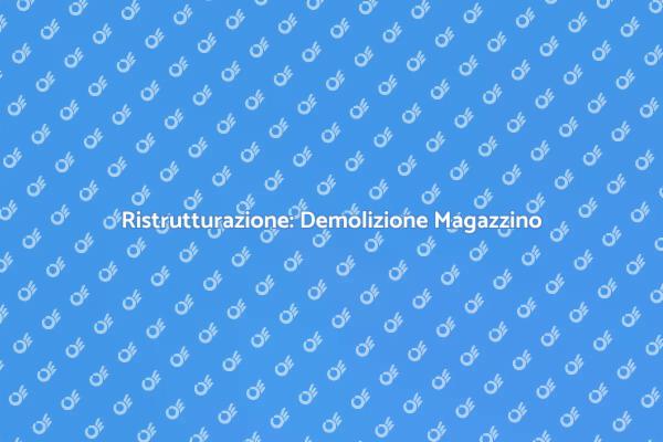 Demolizione Strategica di Magazzini