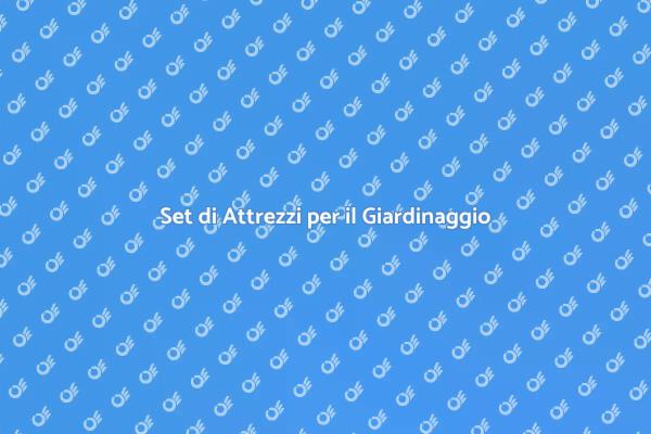 Strumenti Essenziali per il Tuo Giardino