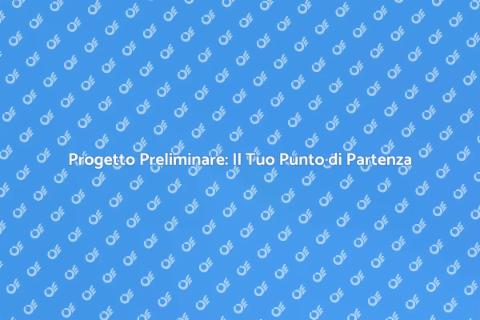 Consulenza Progetto Preliminare Edilizia