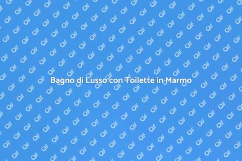 Toilette Artistica in Marmo per Bagni