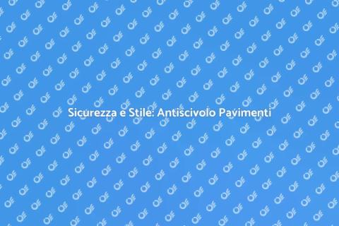 Protezione Antiscivolo per Pavimenti