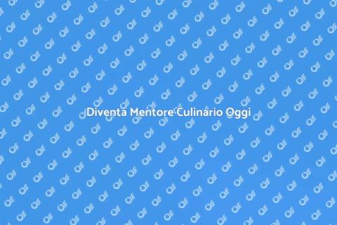Mentore nel Settore Culinario