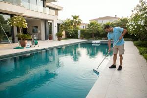 la manutezione di piscina: Da €35